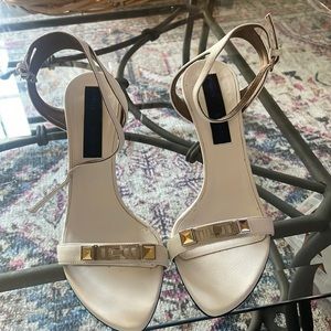 Beautiful heels white